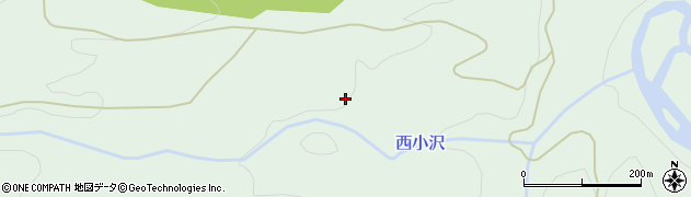 西小沢周辺の地図