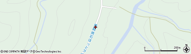 岩手県奥州市胆沢若柳（西前川山）周辺の地図