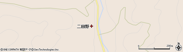 岩手県陸前高田市矢作町二田野82周辺の地図