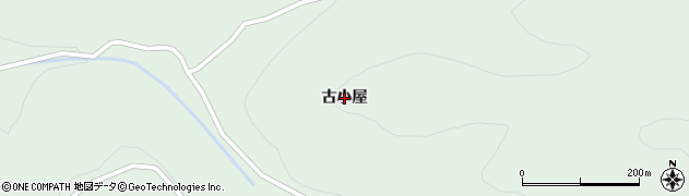 岩手県一関市大東町大原（古小屋）周辺の地図