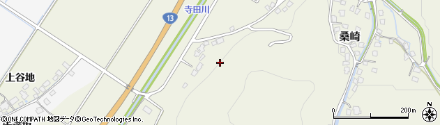 秋田県湯沢市桑崎（先立坂）周辺の地図