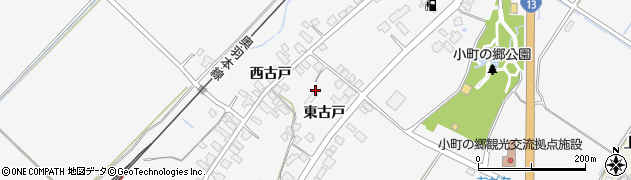 秋田県湯沢市小野（東古戸）周辺の地図