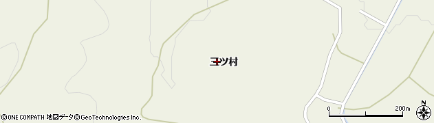 秋田県湯沢市桑崎（三ツ村）周辺の地図