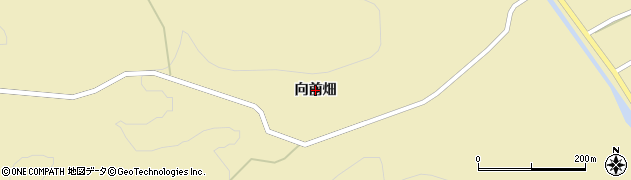 岩手県一関市大東町鳥海（向前畑）周辺の地図
