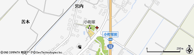 小野小町資料館周辺の地図