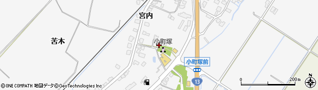 秋田県湯沢市小野小町45周辺の地図