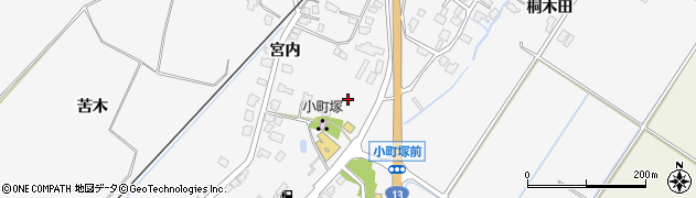 秋田県湯沢市小野（小町）周辺の地図