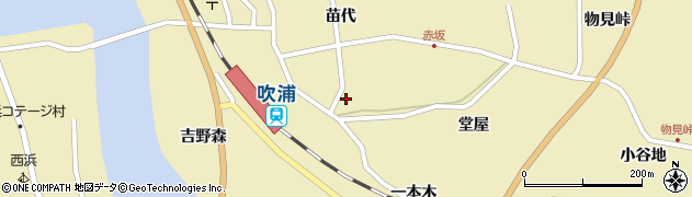 山形県遊佐町（飽海郡）吹浦（泉沢）周辺の地図