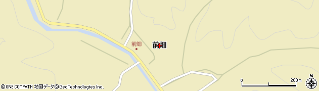 岩手県一関市大東町鳥海（前畑）周辺の地図