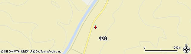 秋田県湯沢市高松中泊112周辺の地図