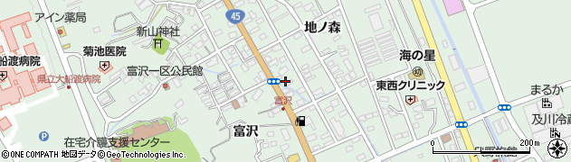 清瀬菓子店周辺の地図
