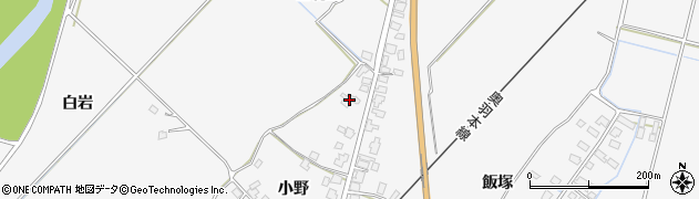 向野寺周辺の地図