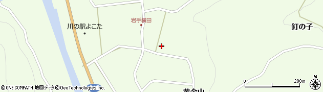陸前高田市役所　横田基幹集落センター周辺の地図