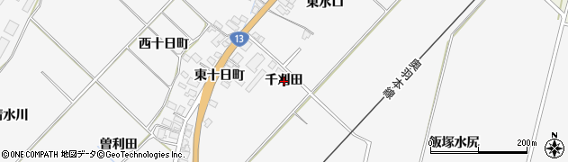 秋田県湯沢市小野（千刈田）周辺の地図