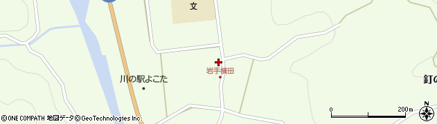 岩手県陸前高田市横田町砂子田64周辺の地図