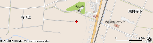 岩手県奥州市前沢古城寺ノ上193周辺の地図