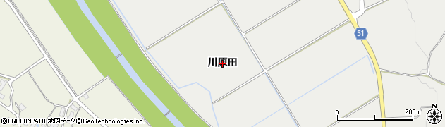 秋田県湯沢市相川（川原田）周辺の地図