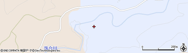 落合川周辺の地図