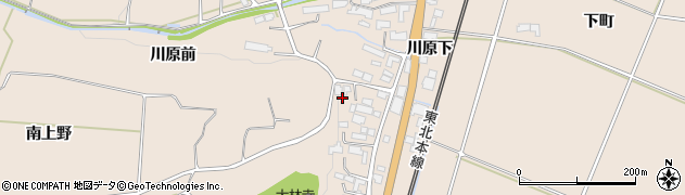 岩手県奥州市前沢古城寺ノ上248周辺の地図