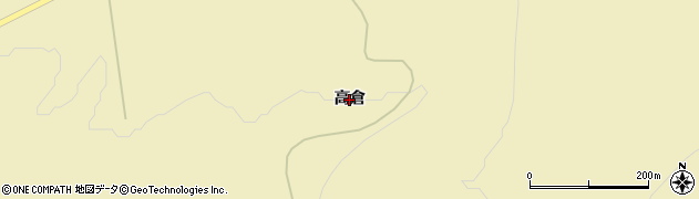 山形県遊佐町（飽海郡）吹浦（高倉）周辺の地図