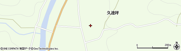 岩手県陸前高田市横田町久連坪61周辺の地図