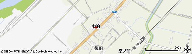 秋田県湯沢市桑崎（中泊）周辺の地図