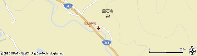 黒石寺休憩所 東光庵周辺の地図