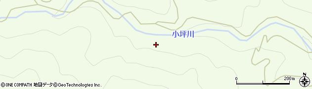 小坪川周辺の地図