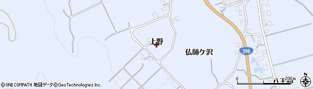 秋田県湯沢市皆瀬上野30周辺の地図