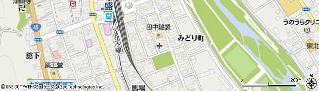 ダスキンサービスマスター大船渡店周辺の地図