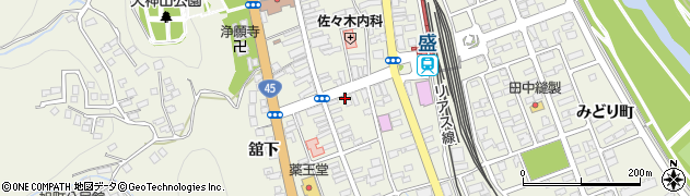 養老乃瀧 盛店周辺の地図