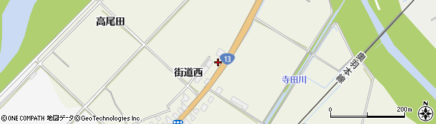 秋田県湯沢市桑崎街道西周辺の地図