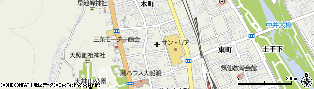 佐倉里公園周辺の地図