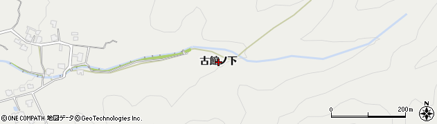 秋田県湯沢市相川（古館ノ下）周辺の地図