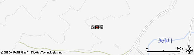 岩手県大船渡市三陸町越喜来（西甫嶺）周辺の地図