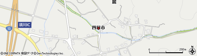 秋田県湯沢市相川（四日市）周辺の地図