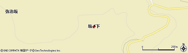 山形県遊佐町（飽海郡）吹浦（坂ノ下）周辺の地図