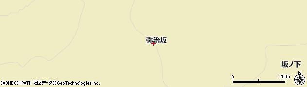 山形県遊佐町（飽海郡）吹浦（弥治坂）周辺の地図