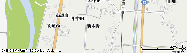 秋田県湯沢市相川（新木野）周辺の地図