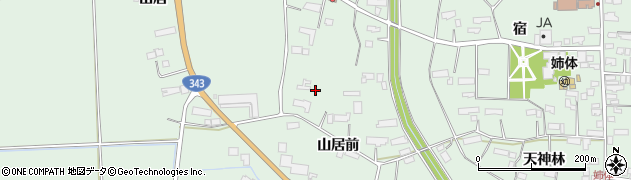 岩手県奥州市水沢姉体町（上野）周辺の地図