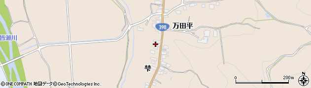 秋田県湯沢市稲庭町（梺）周辺の地図