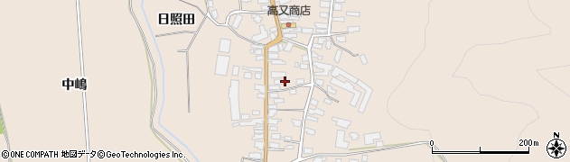 秋田県湯沢市稲庭町（三嶋）周辺の地図