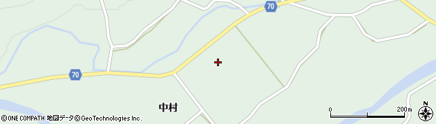 秋田県由利本荘市鳥海町上笹子中村149周辺の地図