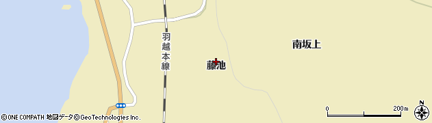 山形県遊佐町（飽海郡）吹浦（藤池）周辺の地図