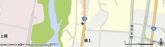 秋田県湯沢市上関横上19周辺の地図