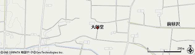 岩手県奥州市胆沢小山（大師堂）周辺の地図