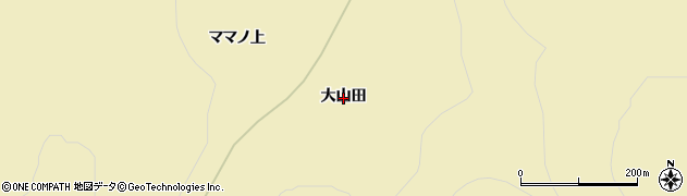 山形県遊佐町（飽海郡）吹浦（大山田）周辺の地図