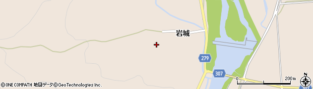 秋田県湯沢市稲庭町朝月山73周辺の地図
