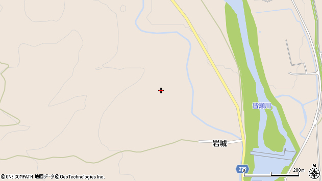 〒012-0107 秋田県湯沢市稲庭町の地図