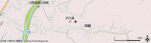 富山温泉沢ノ湯周辺の地図